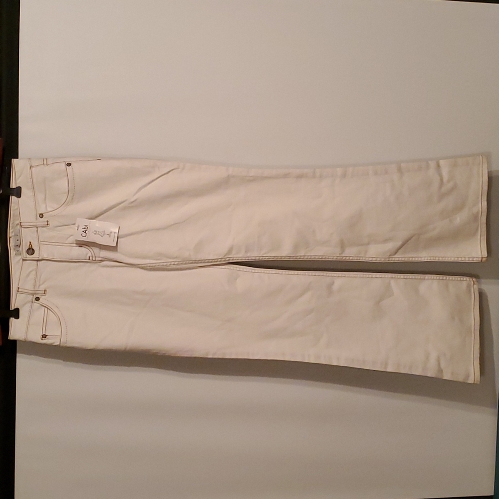CAbi White Jeans